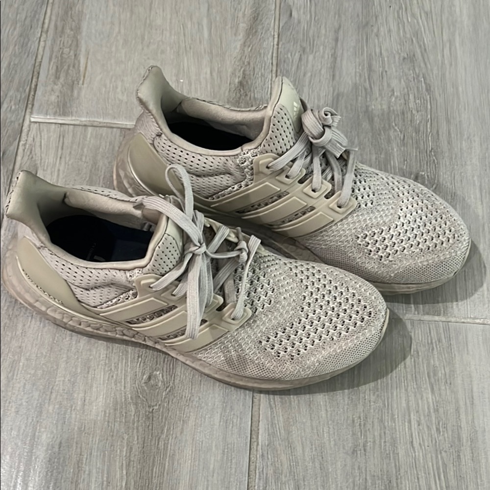 Tan/gray Ultraboost worn handful of times
